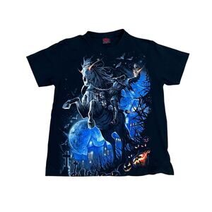 y2k Spiral Headless Horseman Tee - Size S